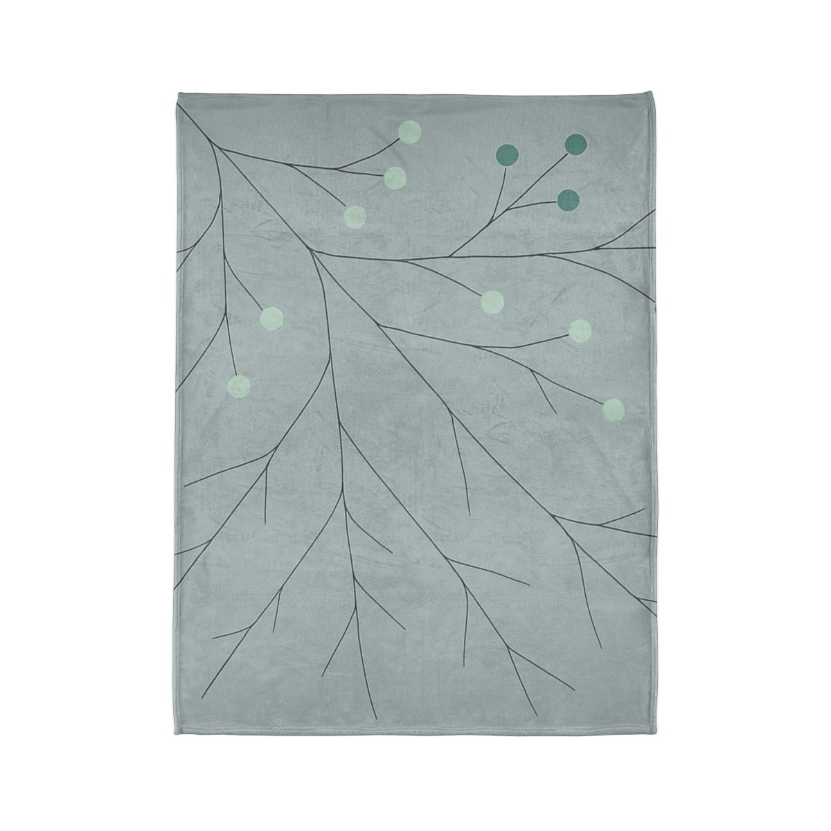 Branching Stem Constellation stylish throw blankets