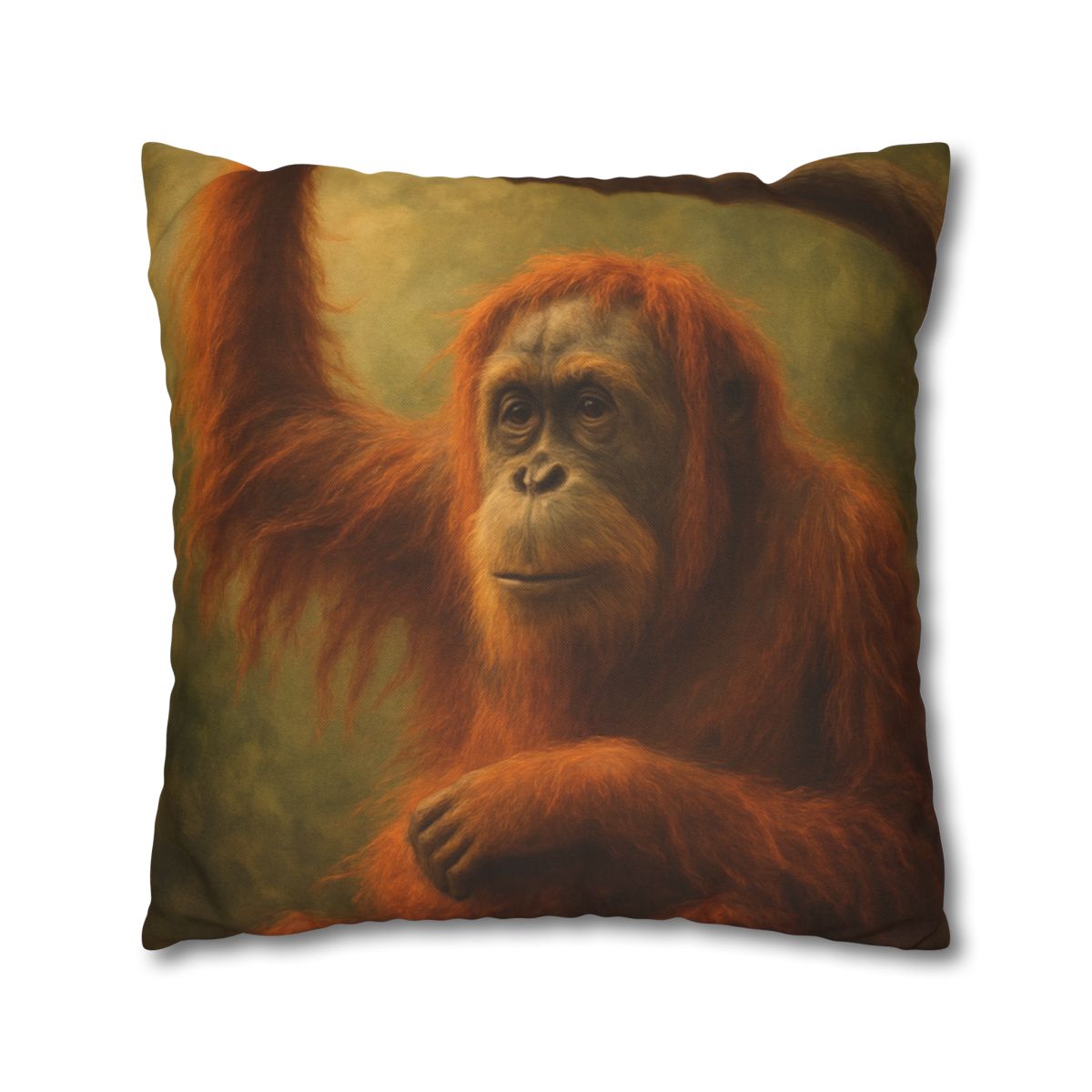 Canopy Sage Orangutan stylish decorative pillowcases
