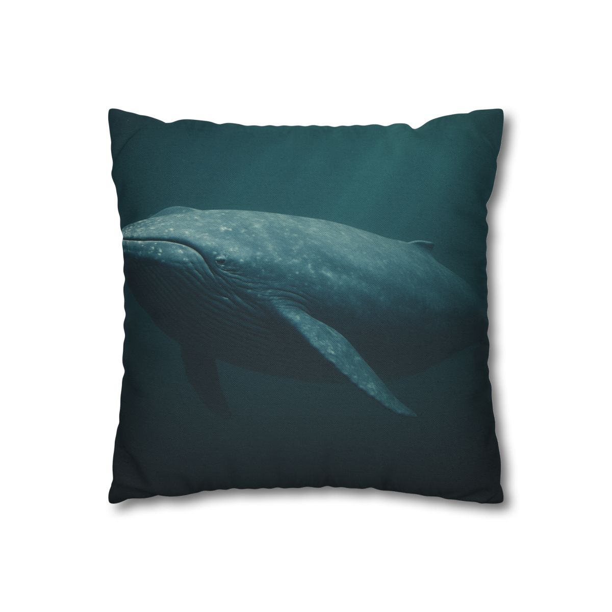 Ocean Song Blue Whale personalized pillow covers