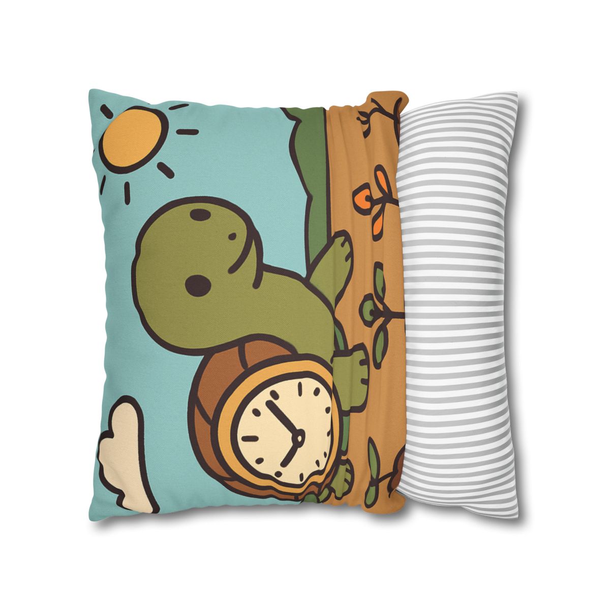Time Travel Turtle Garden unique gift pillow cases