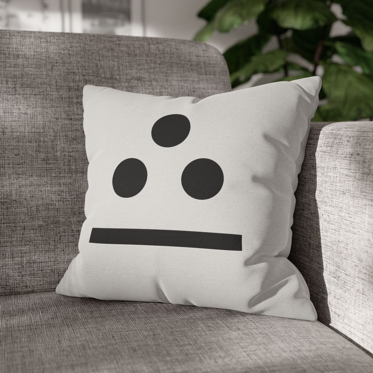 Three Point Triangle Rhythm designer print pillow cases