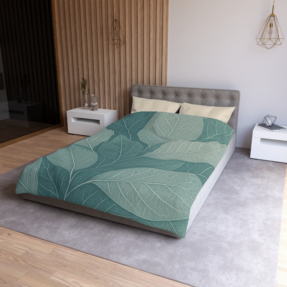 Fractal Leaf Web trendy bedroom duvets