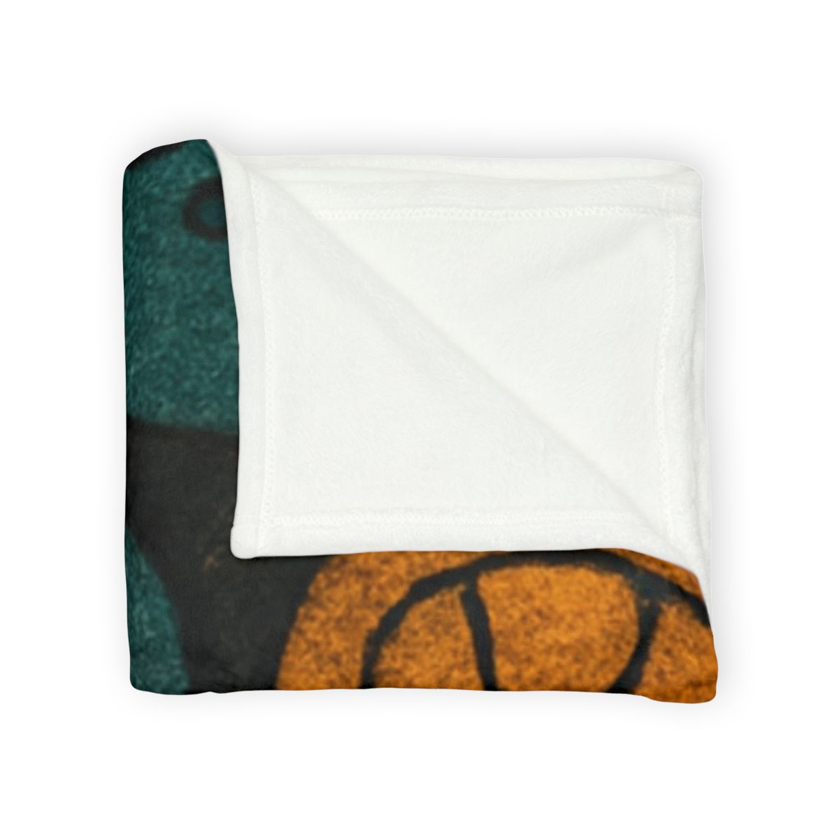 Seed Pod Mosaic soft fleece blankets