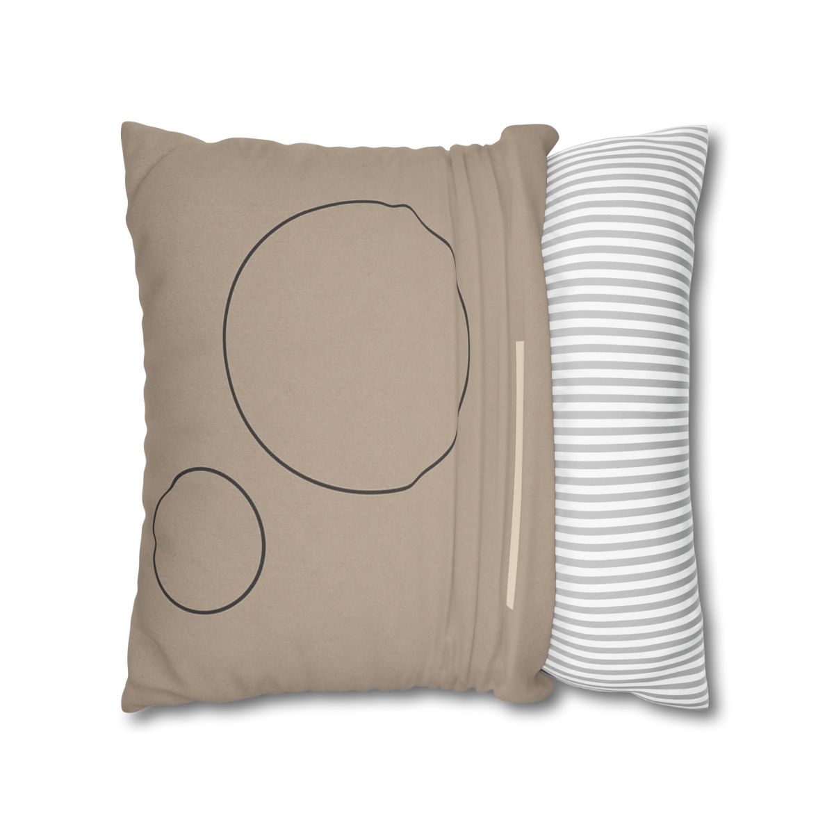 Floating Ring Alignment personalized pillow covers