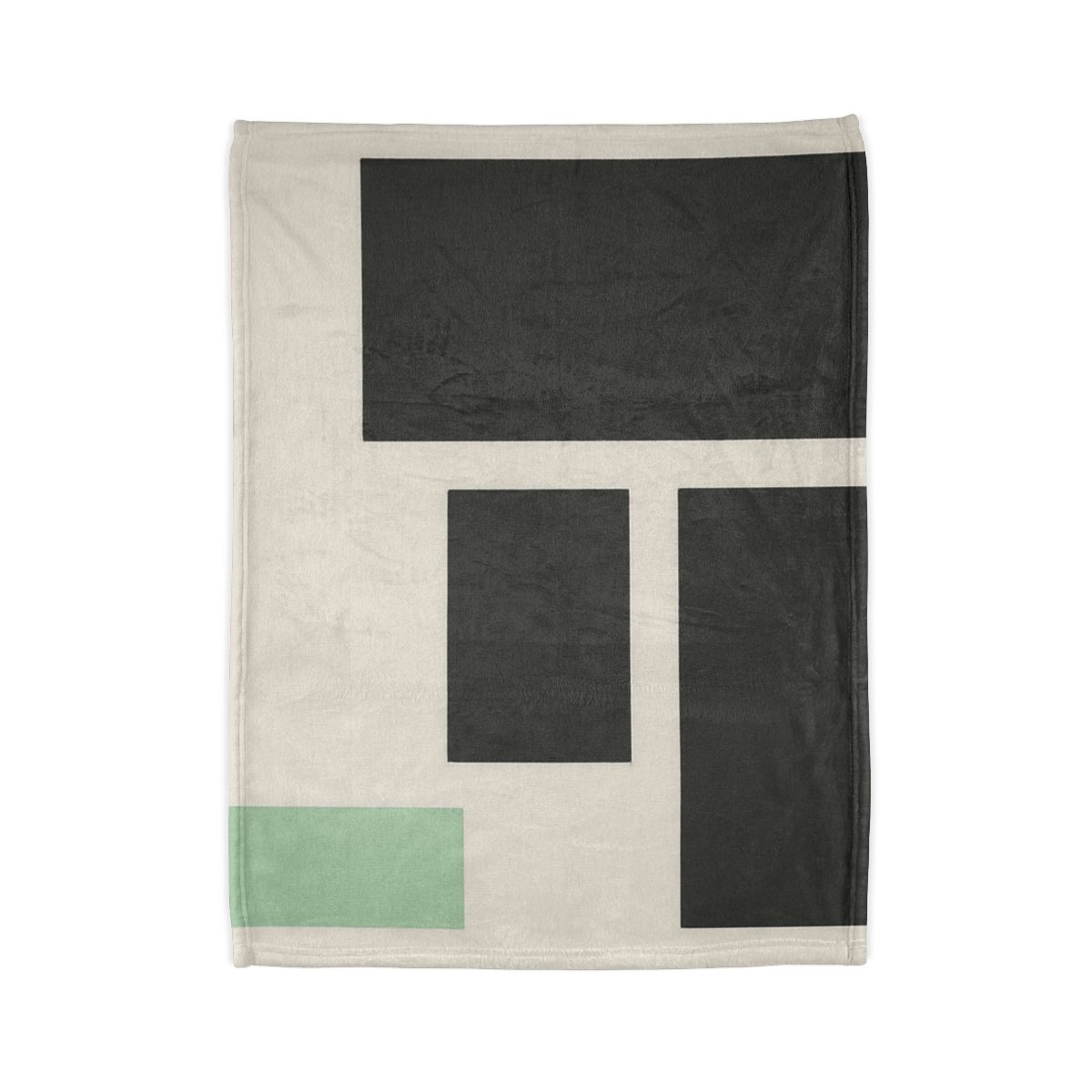 Offset Rectangle Quartet designer printed blankets