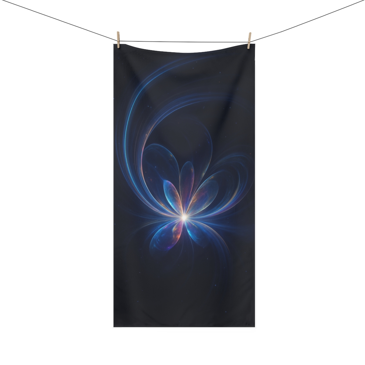 Prismatic Lensing Bloom unique gift towels