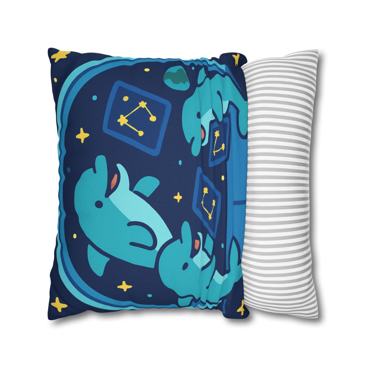 Cosmic Dolphin Classroom unique gift pillow cases