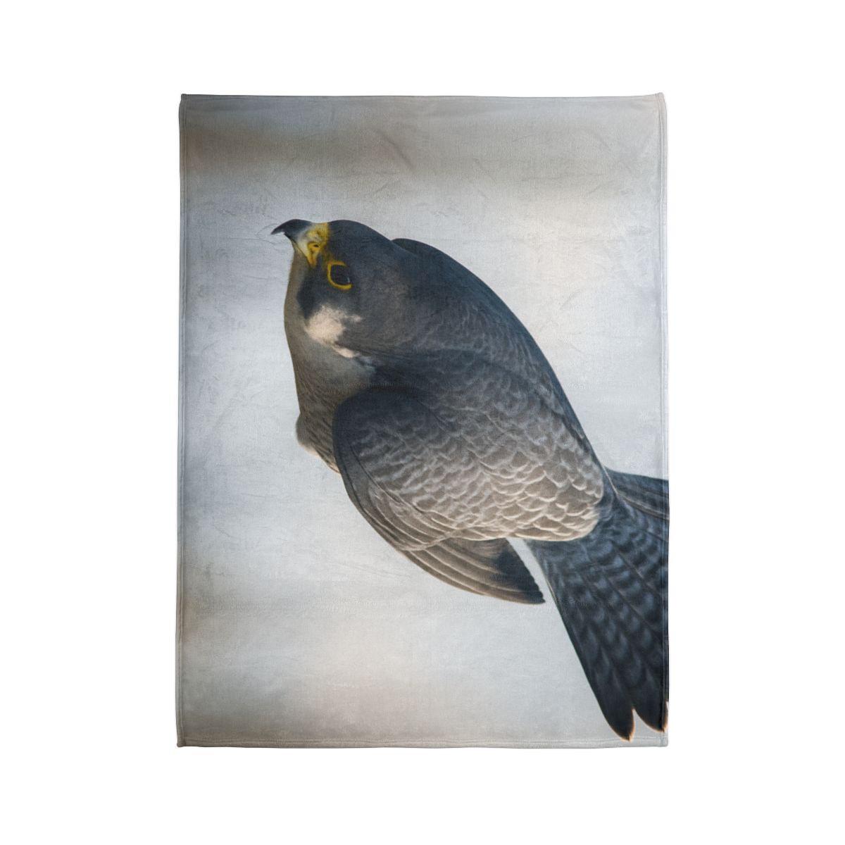 Comet Dive Peregrine Falcon soft fleece blankets