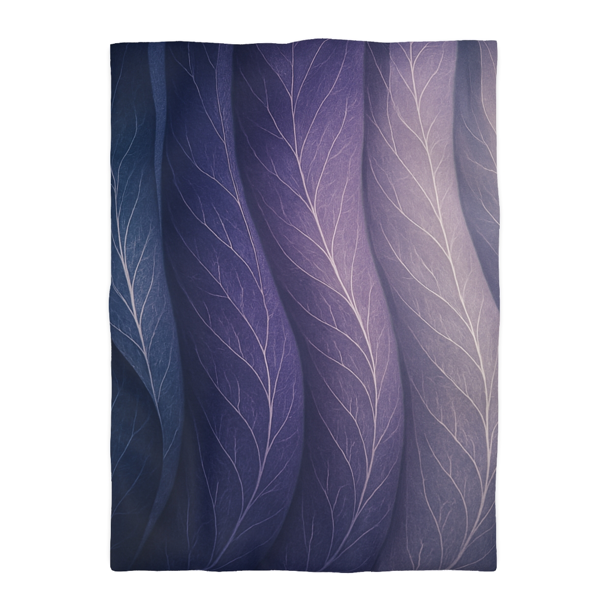 Leaf Vein Aurora Drapery custom duvets