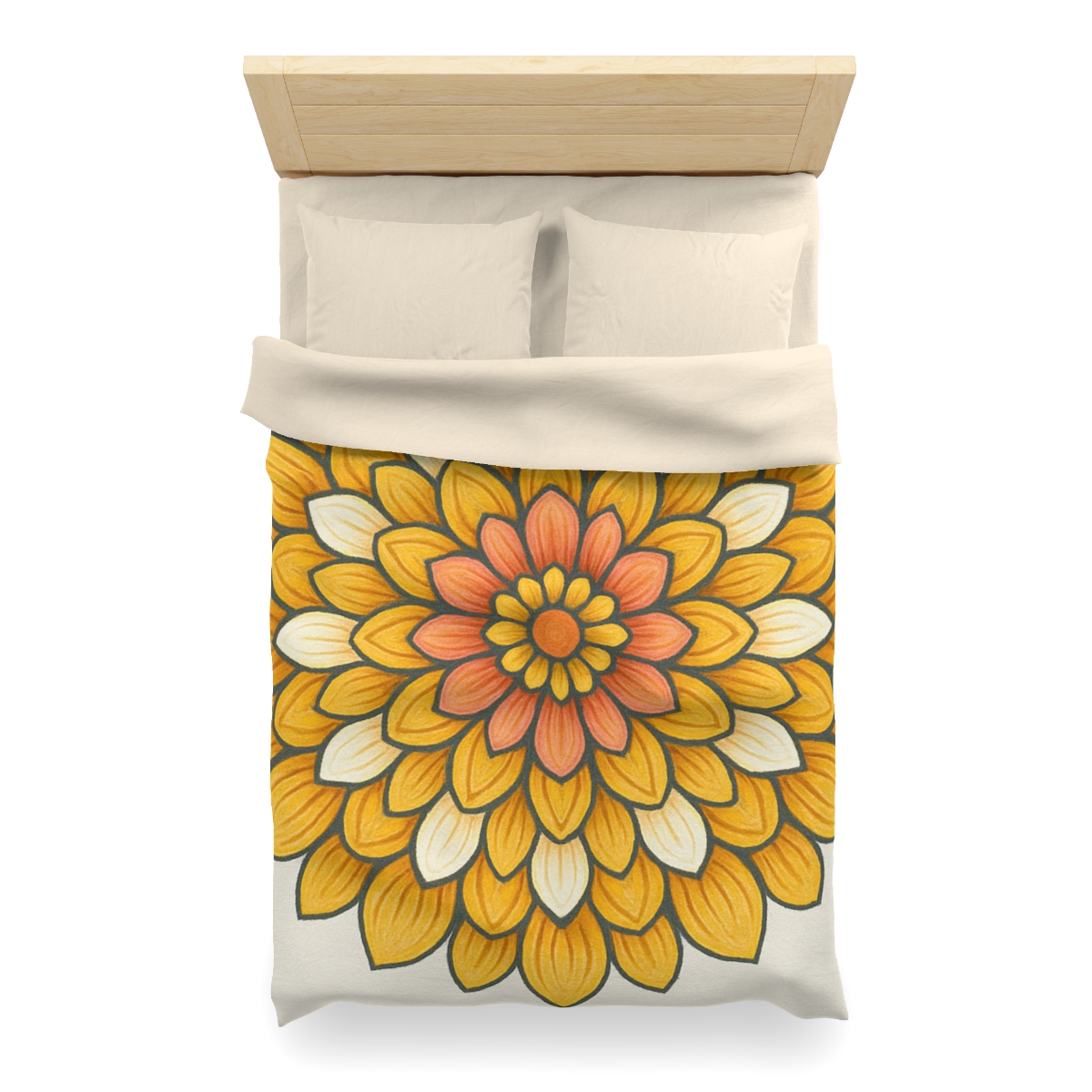 Floret Burst Mandala custom duvets