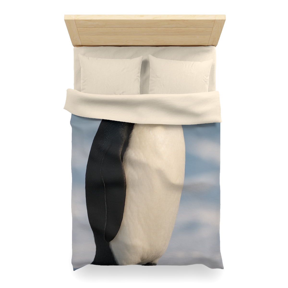 Aurora Drifter Emperor Penguin stylish duvet covers