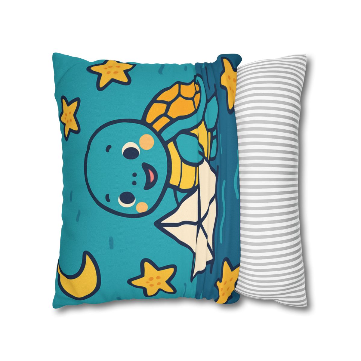 Star Sailor Turtle soft cotton pillow cases