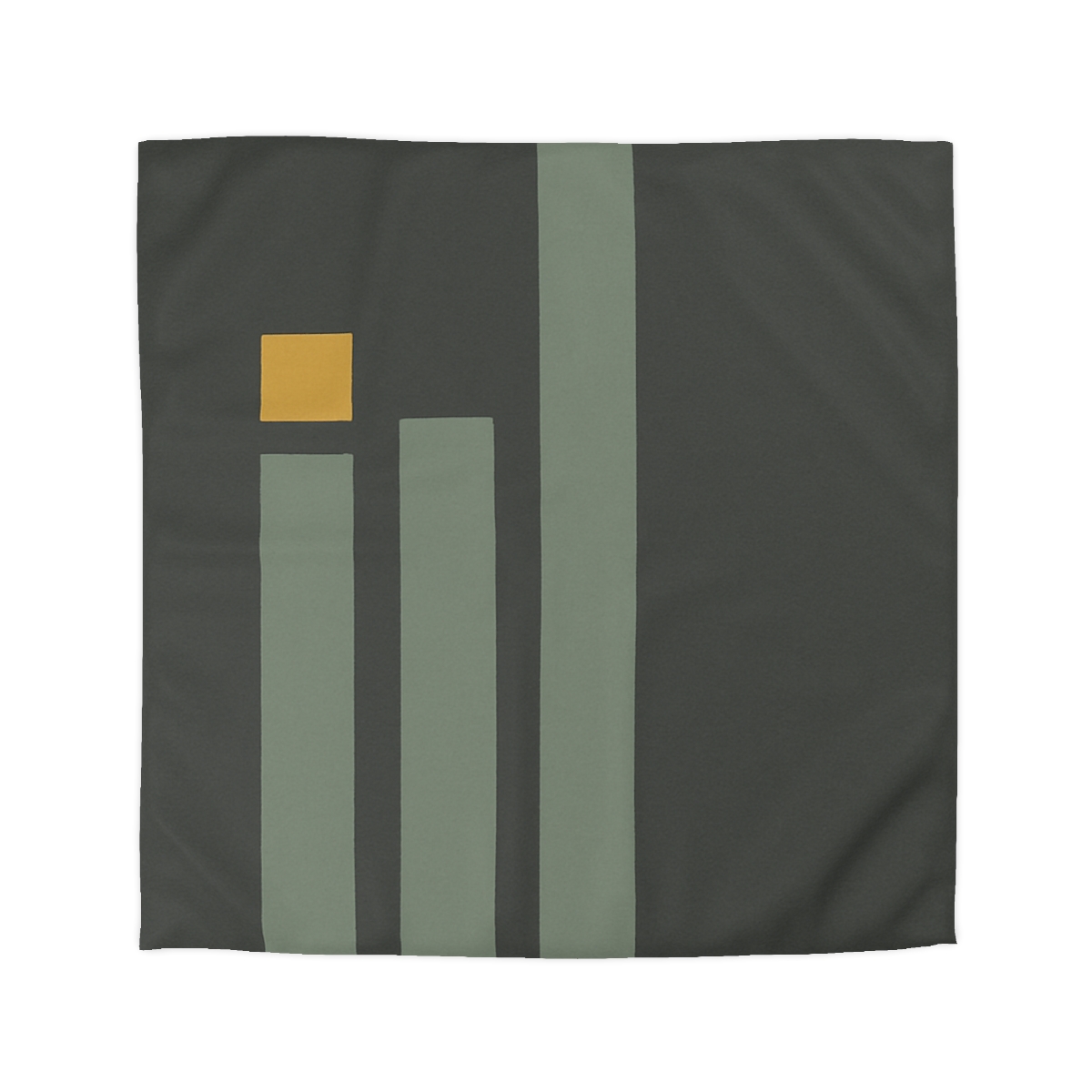 Offset Trio Of Vertical Bars soft comforter duvets