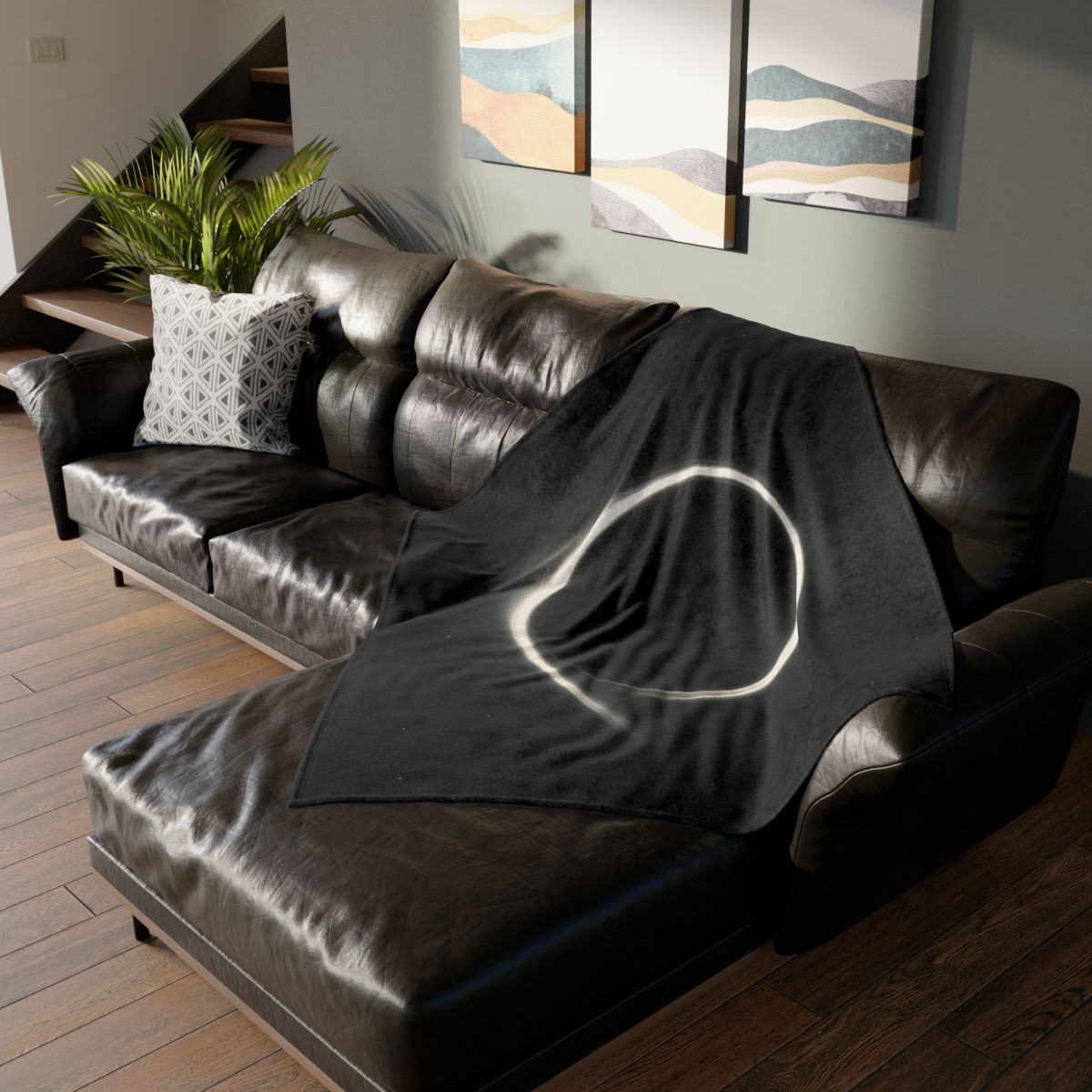 Gravitational Lens Mirage Arc unique gift blanketscustom blankets