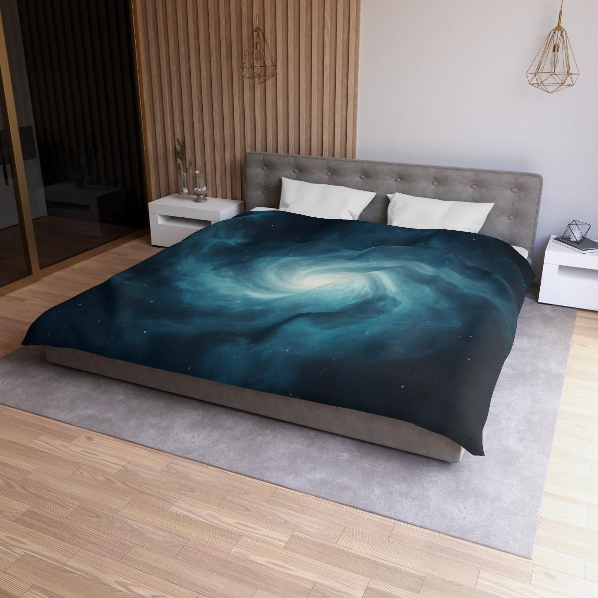 Nebula Spiral Haze trendy bedroom duvets