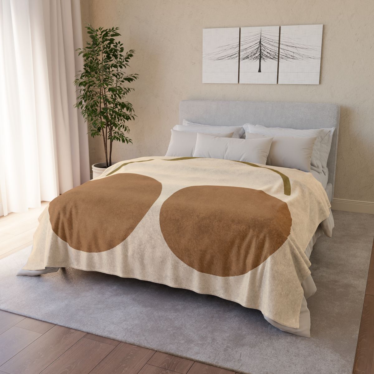 Arc Bridge Over Twin Circles unique gift blanketscustom blankets