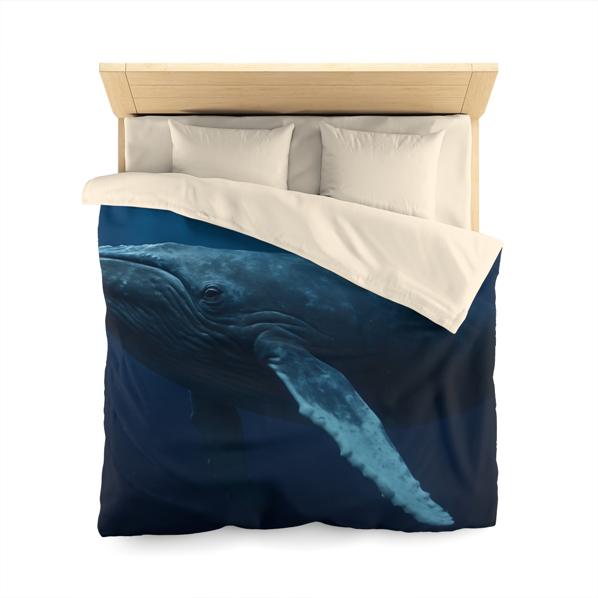 Deep Chorus Humpback Whale personalized bedding duvets