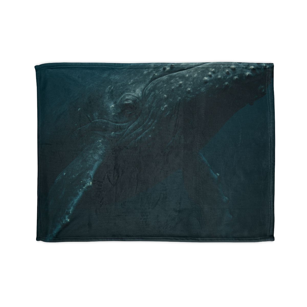 Deep Current Humpback Whale decorative home blankets