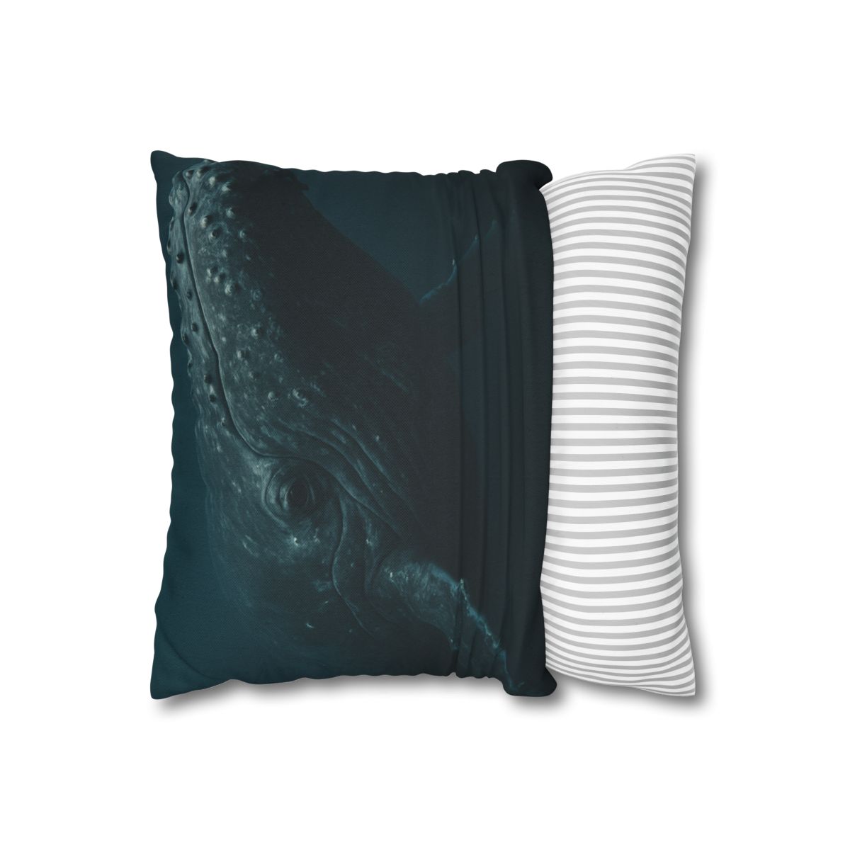 Deep Current Humpback Whale personalized pillow covers
