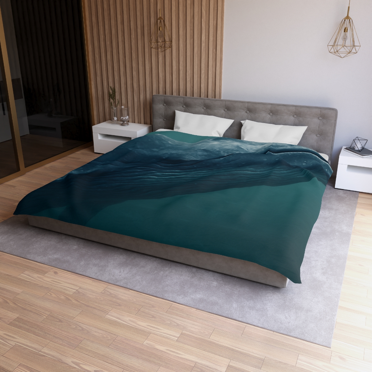 Ocean Song Blue Whale trendy bedroom duvets