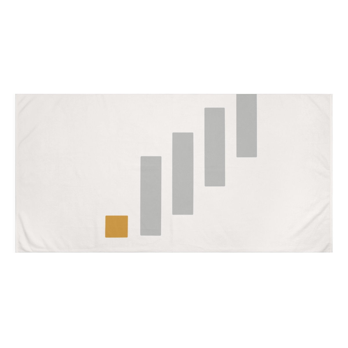 Descending Bars With Silent Pause unique gift towels