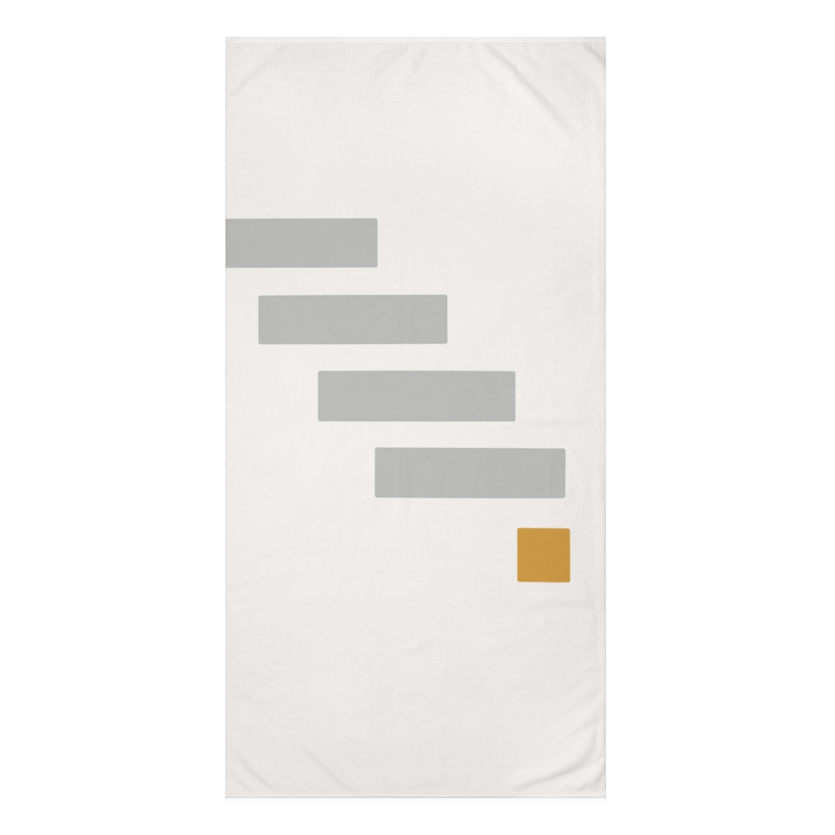Descending Bars With Silent Pause unique gift towels