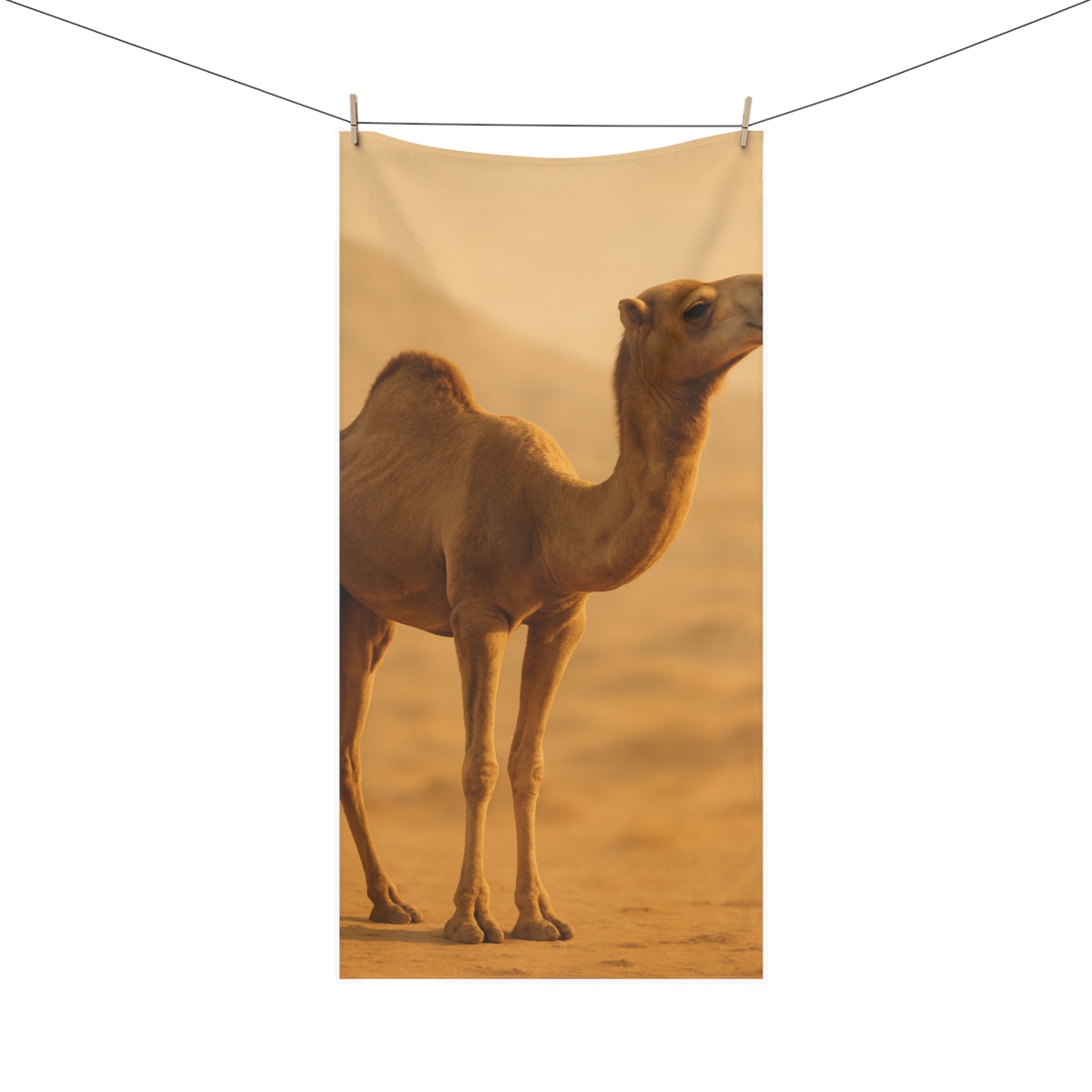 Desert Wanderer Camel stylish beach towels