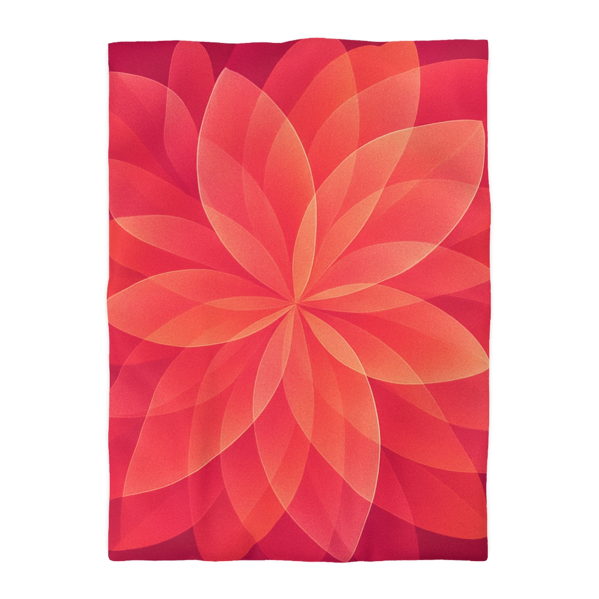 Petal Prism Overlap unique patterned duvets