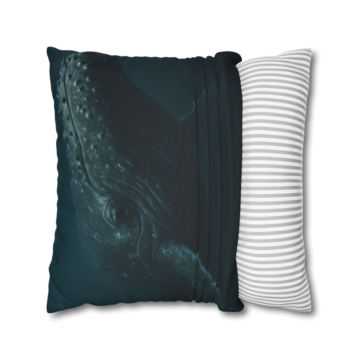 Deep Current Humpback Whale personalized pillow covers