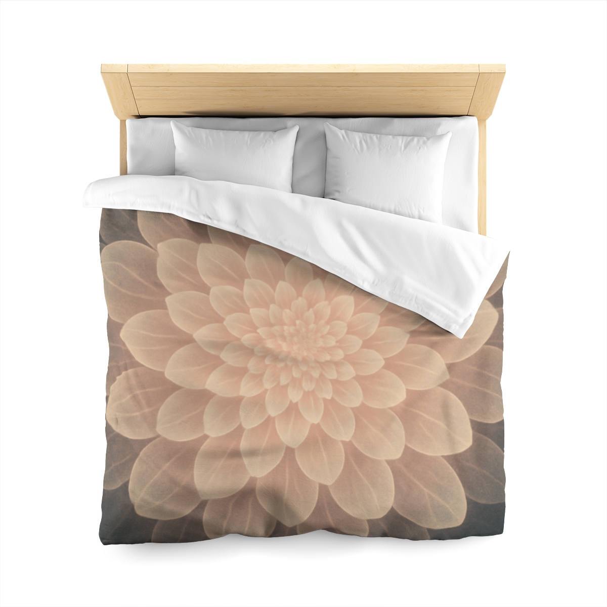 Petal Halo Fractals warm winter duvets