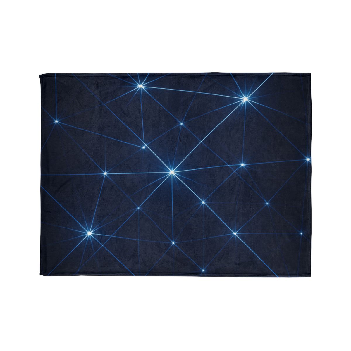 Quantum Star Lattice soft fleece blankets