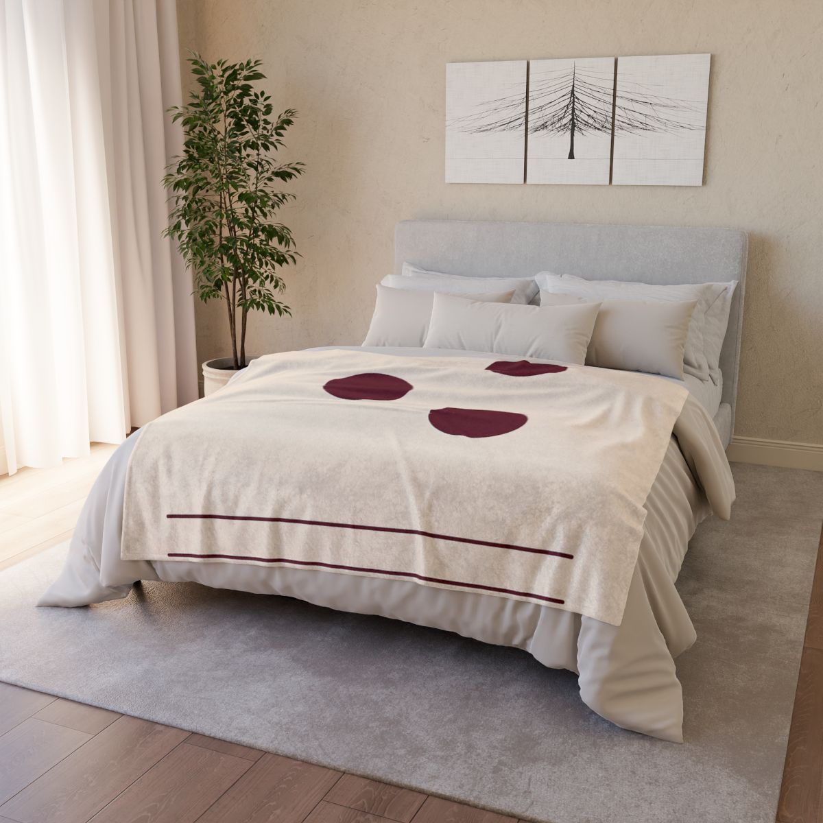 Three Point Triangle Rhythm unique gift blanketscustom blankets