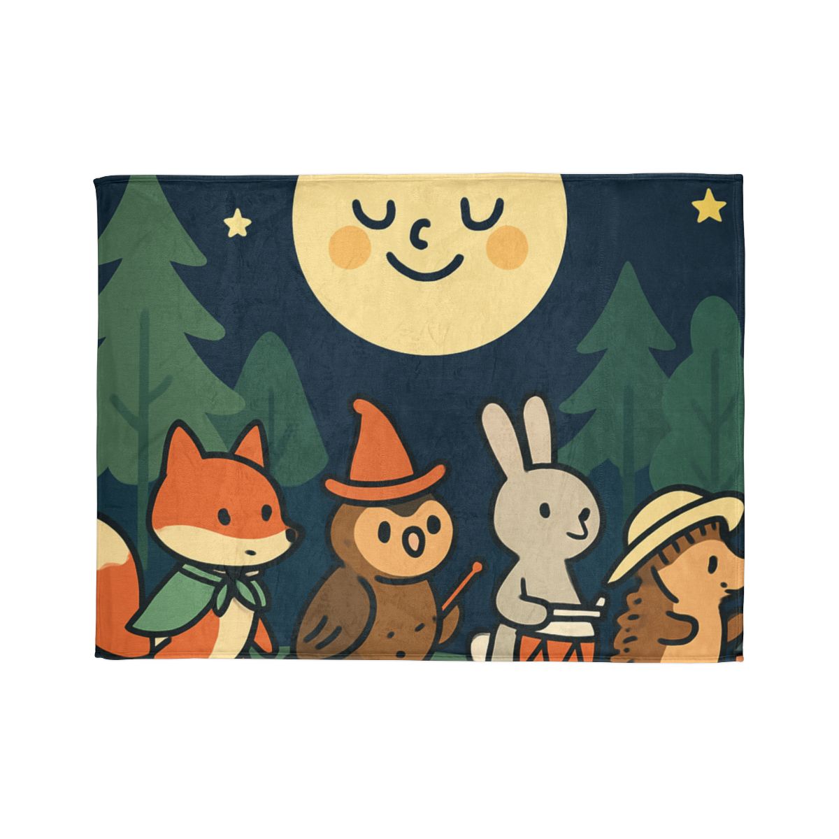 Moonlight Forest Parade warm winter blankets