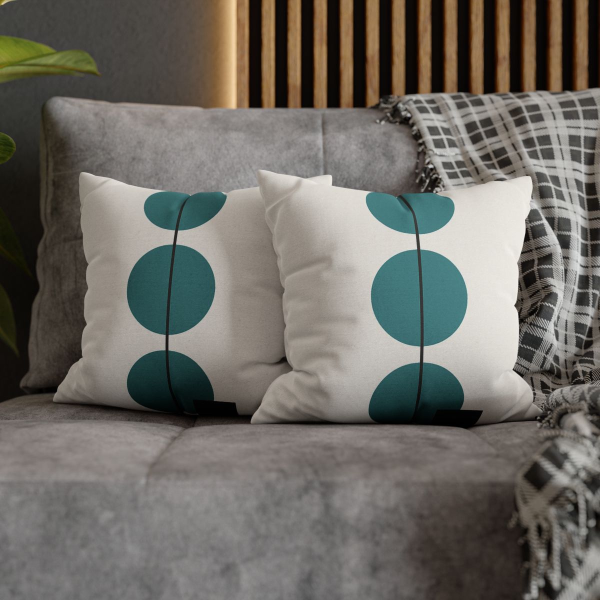 Staggered Discs With Shared Axis unique gift pillow cases