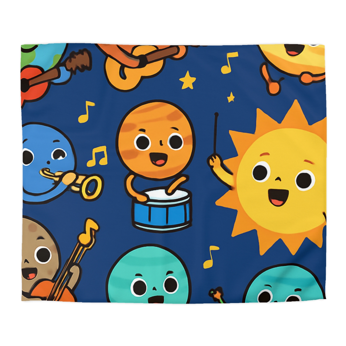 Planetary Music Band stylish duvet covers