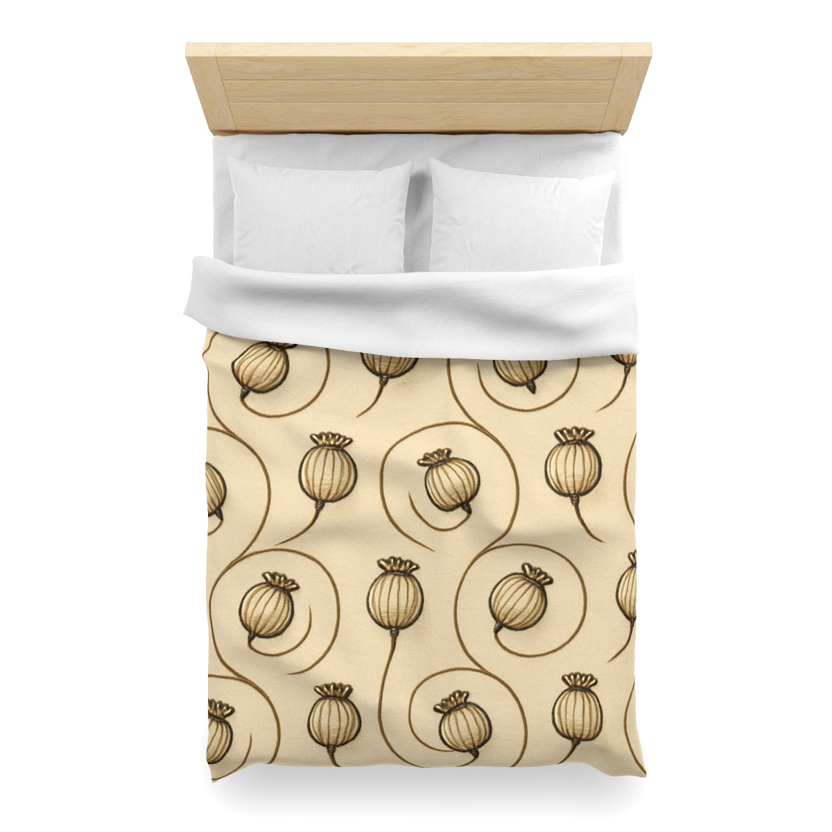 Seed Pod Spiral Ledger unique patterned duvets