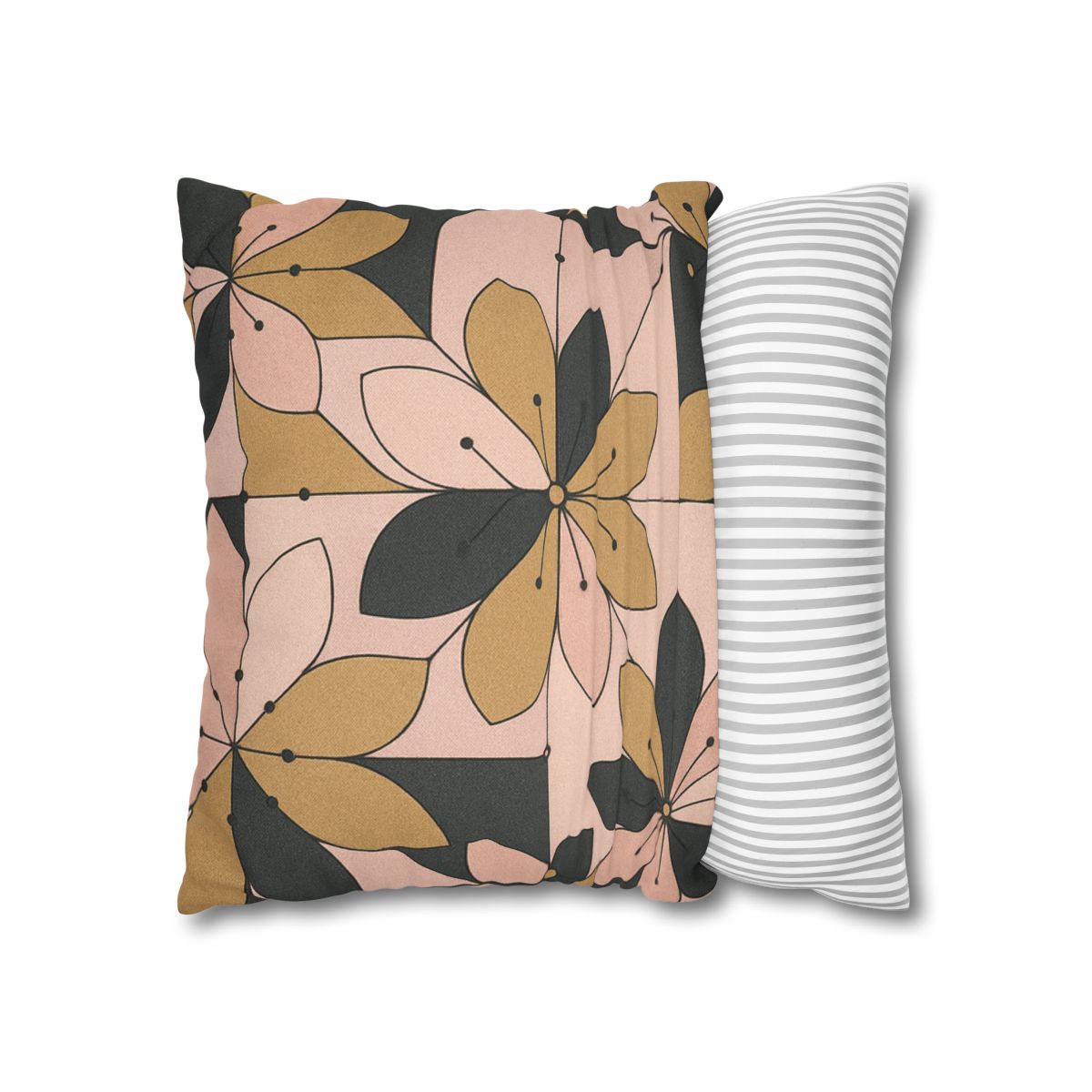 Petal Circuit Mosaic designer print pillow cases