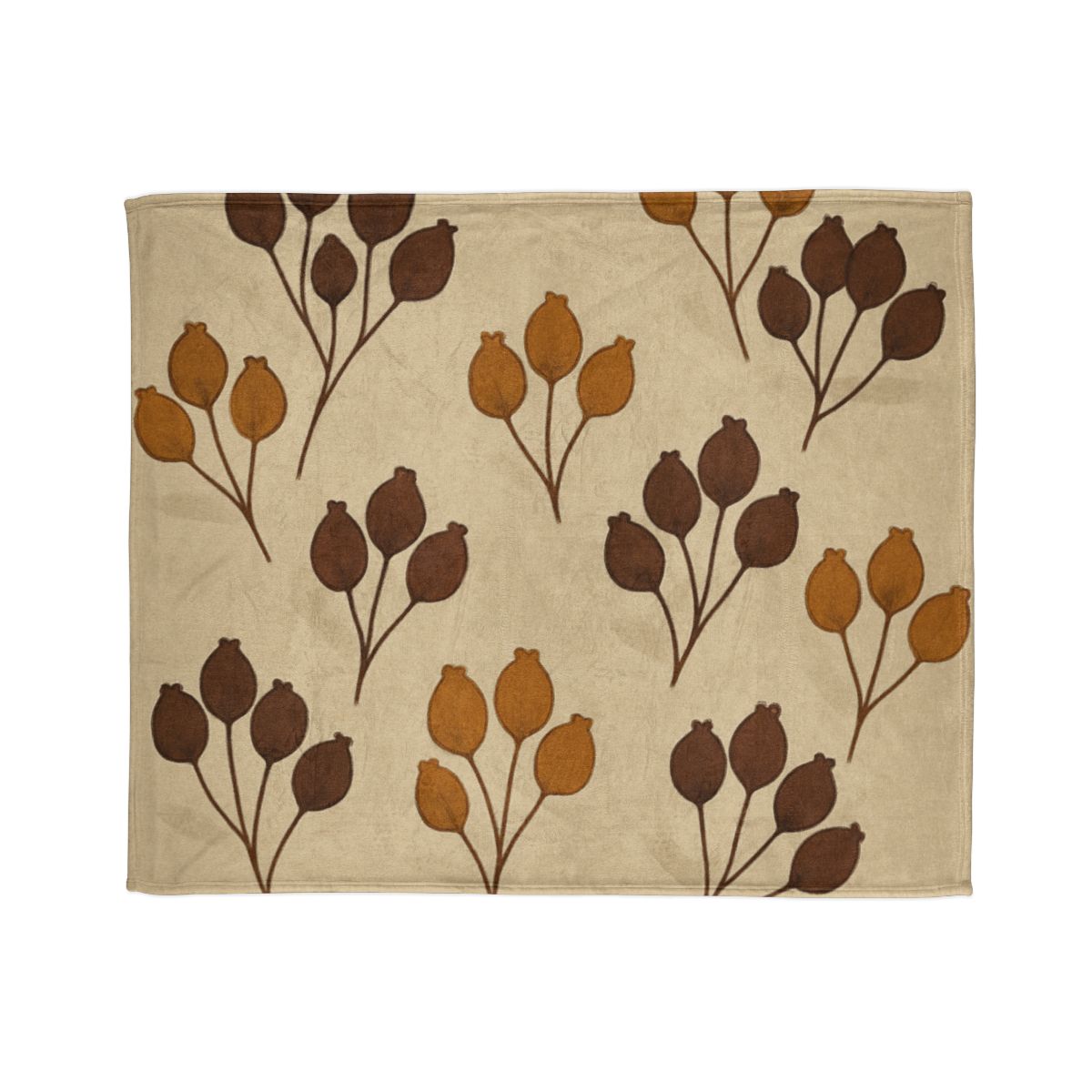 Seed Pod Cluster Study custom blankets