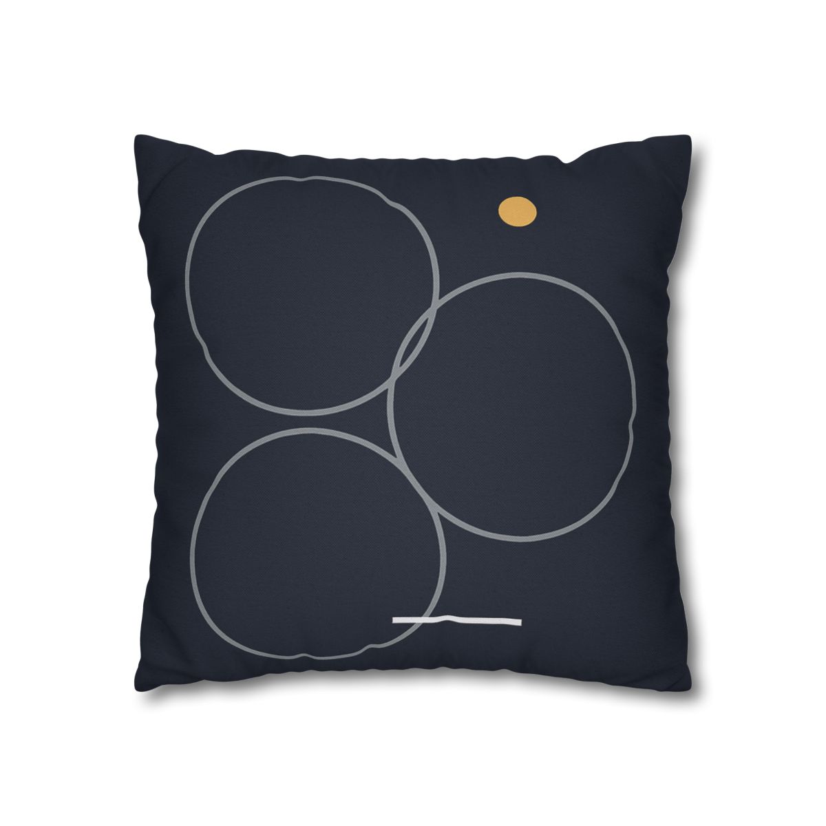Three Rings With Shared Tangent Bar unique gift pillow cases