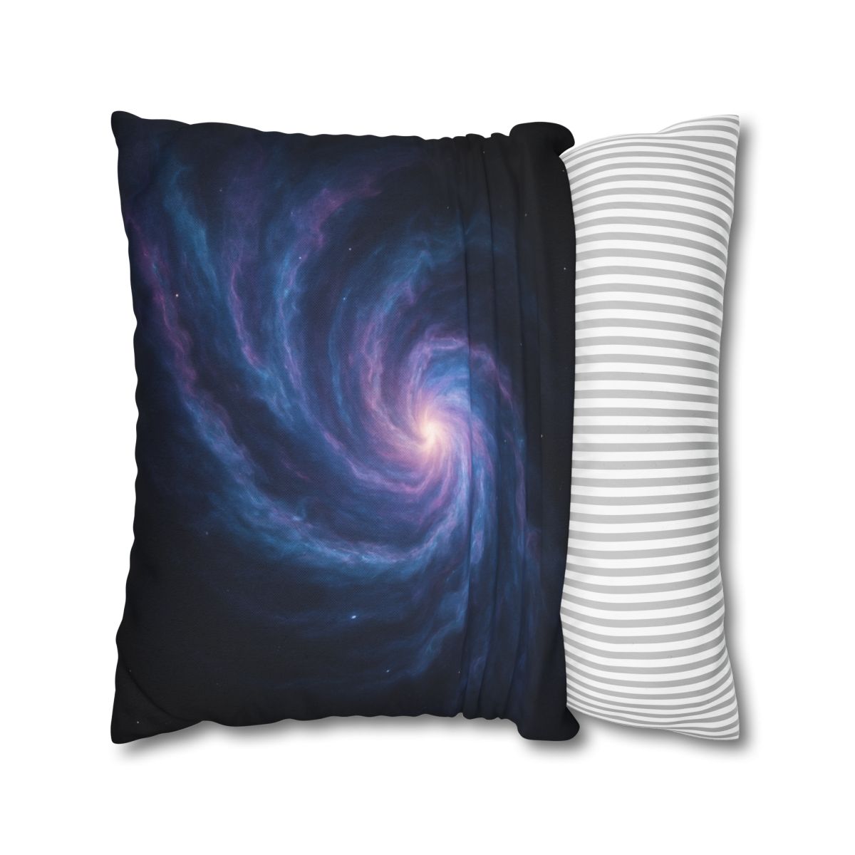 Prismatic Nebula Spiral soft cotton pillow cases