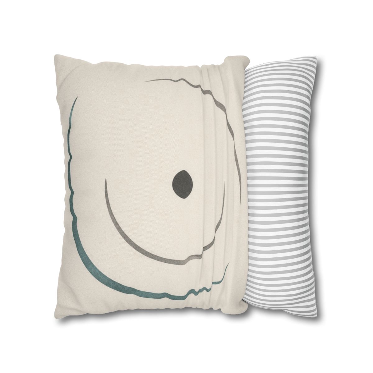 Twin Arcs And Centered Dot soft cotton pillow cases