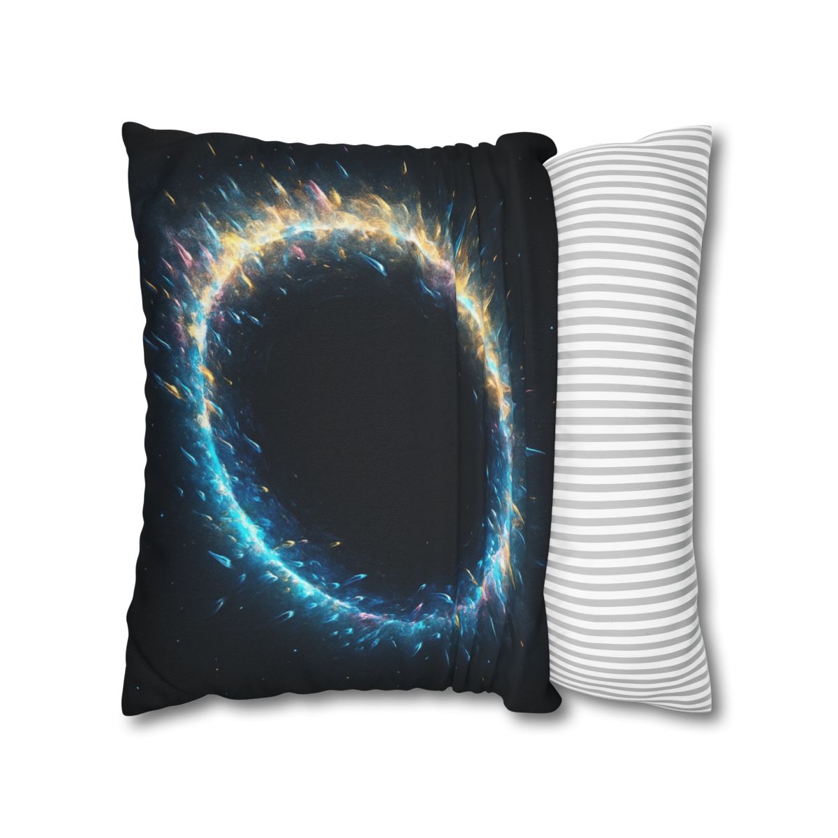 Prismatic Singularity Halo comfortable bedding pillow covers