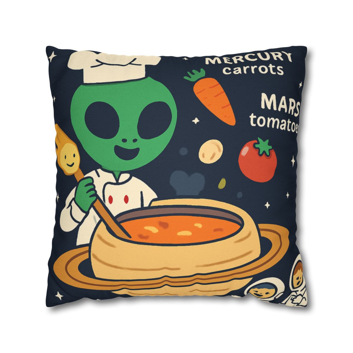 Solar System Soup Kitchen designer print pillow cases