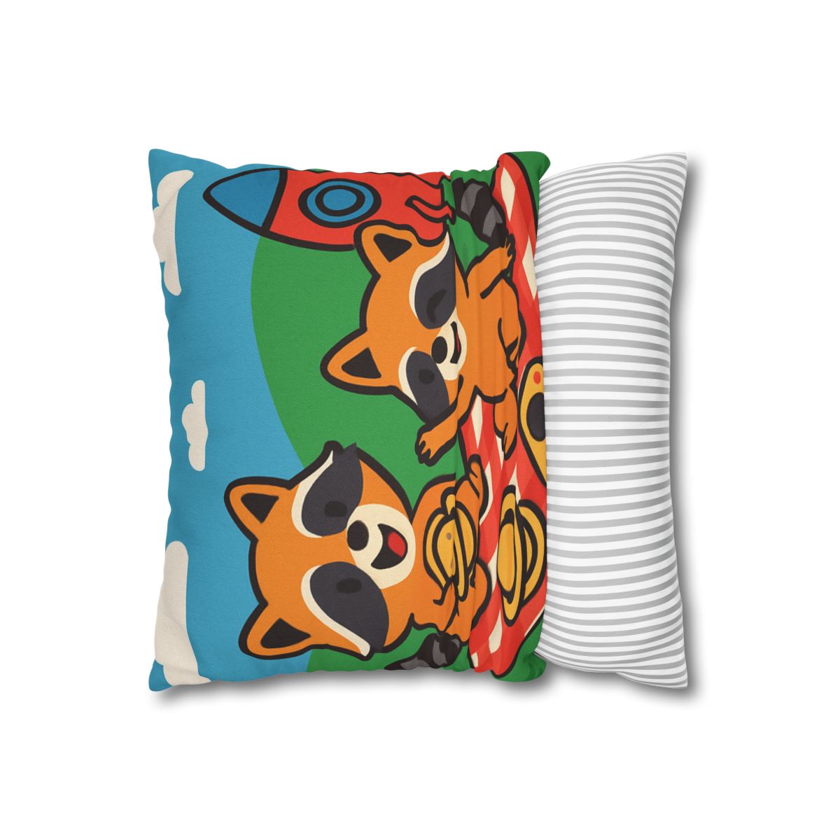Rocket Racers Picnic custom pillow cases