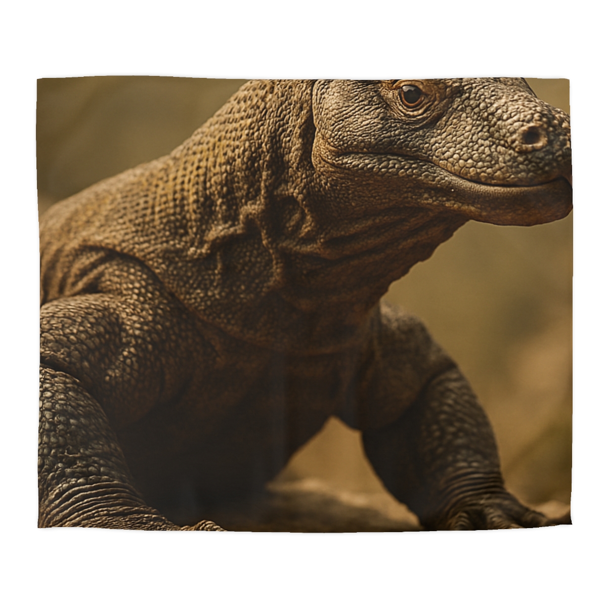 Ancient Sentinel Komodo Dragon stylish duvet covers