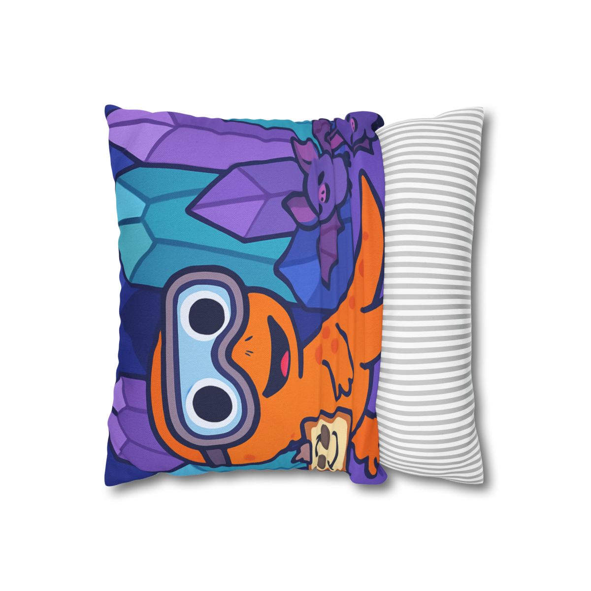 Crystal Cavern Salamander Science Team trendy patterned pillow cases