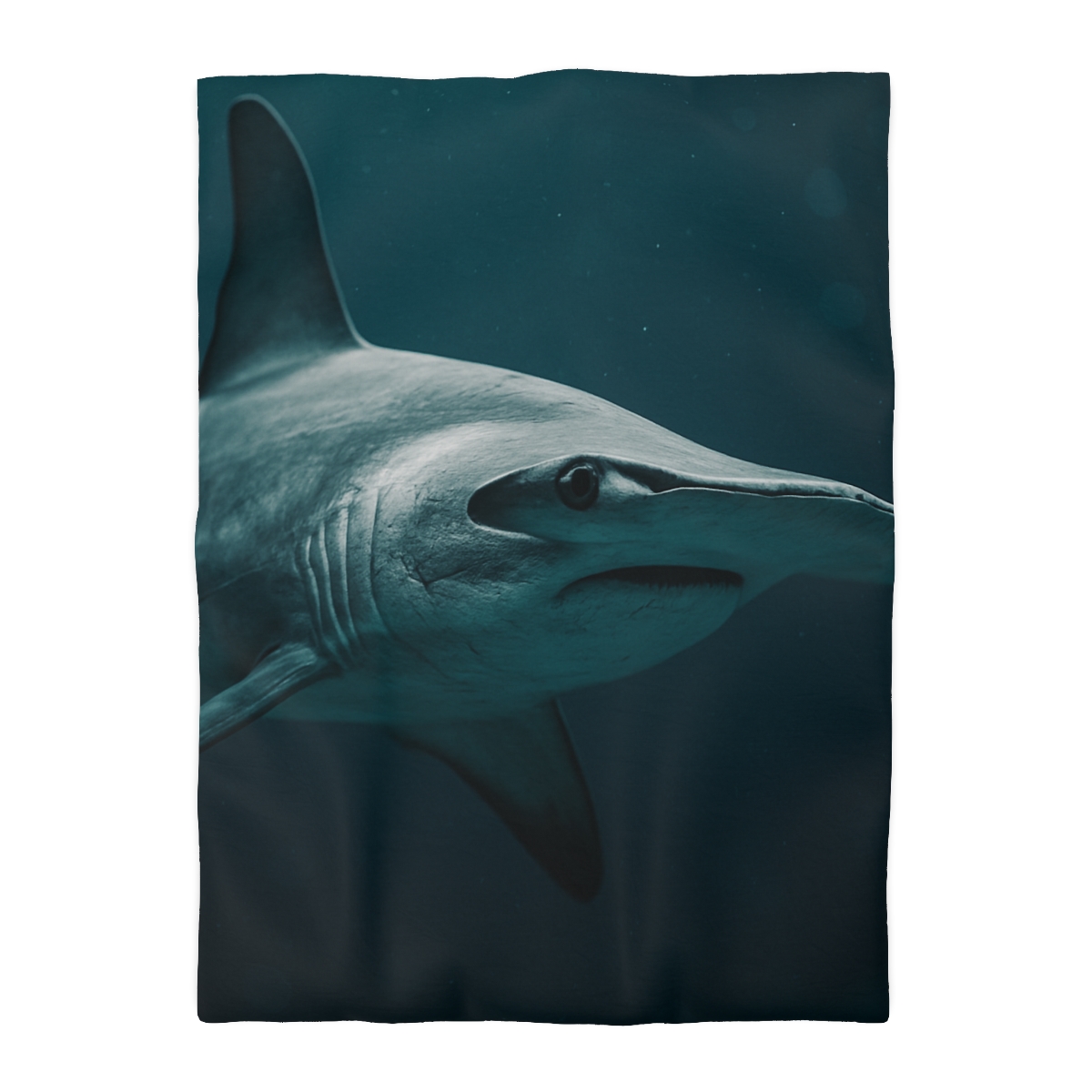Midwater Silhouette Hammerhead Shark warm winter duvets