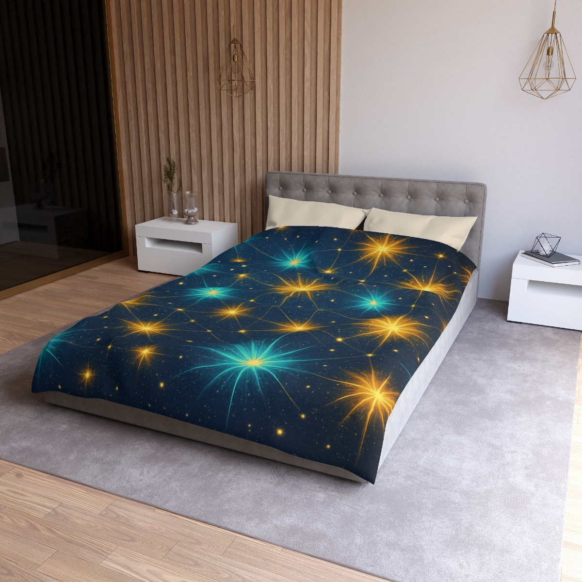Starburst Lace Cluster stylish duvet covers