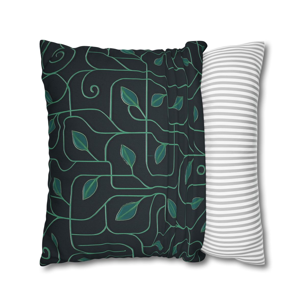 Vine Circuit Lattice designer print pillow cases