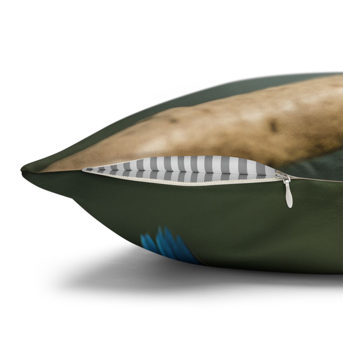 Azure Bolt Common Kingfisher designer print pillow cases